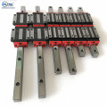 Free fast shipping NEW HGR15 300mm 700mm 1000mm linear guide rail with 12pcs of linear block carriage HGH15CA