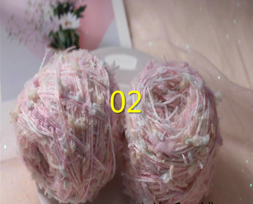 200g Wool knit Peas thick yarn for knitting crochet yarn thread to knit baby knitting Hand-woven fabric wholesale Milk t68