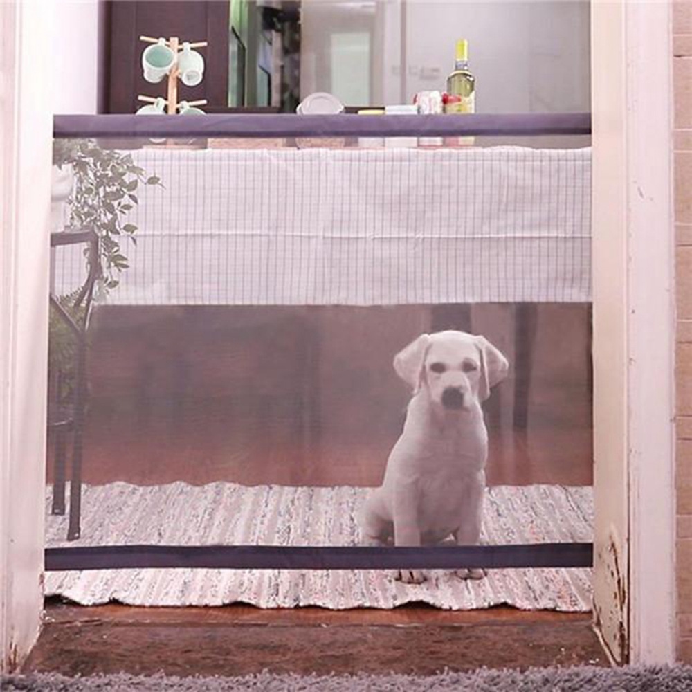 Portable Pet Mesh Net Barrier Dog Separation Guard Gate Isolated Fence Enclosure Safety Supplies