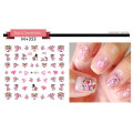 Nails Art Sticker Decals Pink Panther Cartoon Harajuku Fantacy Nail Wraps Sticker Decorations