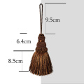 1Pc Home Decor Hanging Rope Silk Tassel Fringe Tassel Trim Garment Decoration Key Tassels for DIY Embellish Curtain Accessories