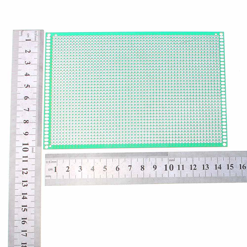 10pcs 10x15cm FR-4 2.54mm Single Side DIY Prototype PCB Printed Circuit Board Passive Components