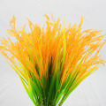 Artificial Wheat Ear Flowers Wedding Decoration Yellow Wheat Grain Flowers Restaurant Table Placed Accessories for Garden Decor