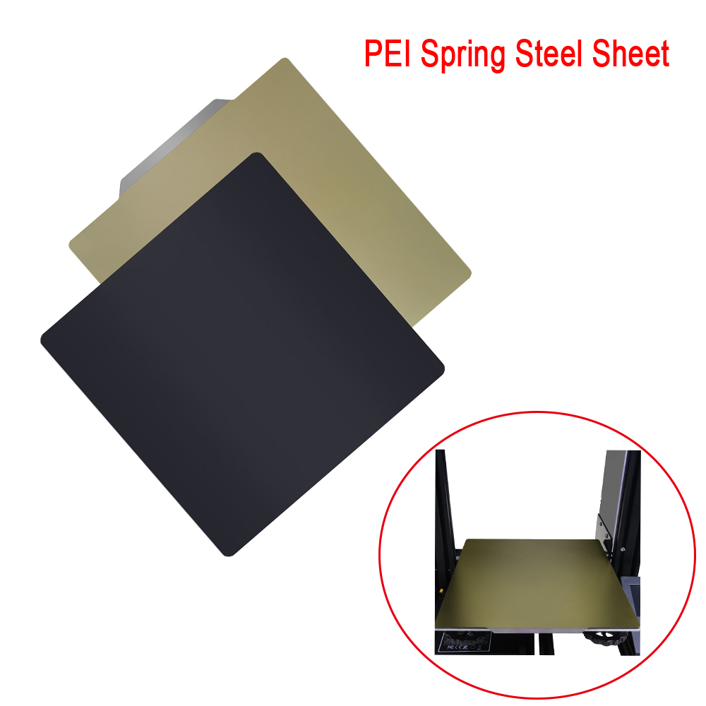 Removal PEI Spring Steel Sheet Flex Magnetic Base for 3D Printer Parts Ender 3/5 CR10 Prusa mini 3D Printer Hot Bed