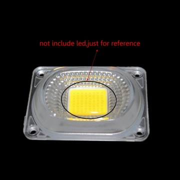 LED Lens Reflector For LED COB Lamps PC lens+Reflector+Silicone Ring Cover shade Measurement Analysis Instruments