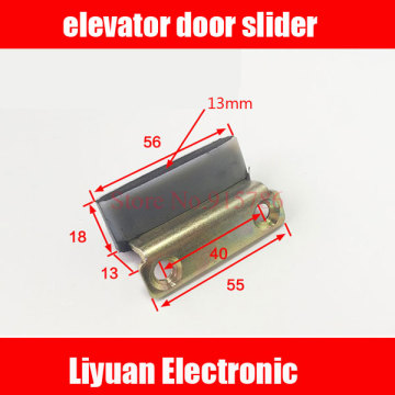 5pcs elevator door slider / hall slider elevator parts