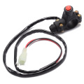 Universal 7/8 Inch DC12V Normally Opened Circuit Motorcycle Boat Quad 50-150CC ATV Engine Stop Tether Kill Switch Push Button