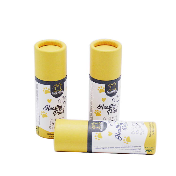 Push up paper tube packaging tube