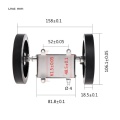 Z96-F Mechanical Length Counter Meter Counter Rolling Wheel 1-9999.9M Jy23 20 Dropship