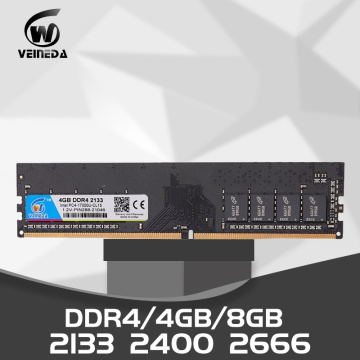 VEINED DDR4 8GB ddr 4 4gb PC Memory RAM Memoria Module Computer Desktop 1.2V voltage NON-ECC PC4 4g 8g
