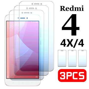 1 to 3 pcs for xiaomi redmi 4x 4 Glass Tempered x x4 xiaomi readmi Glas screen protection Xiomi redmi4x redmi4 Protective Film