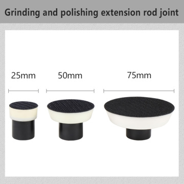 NEWONE 25/50/75 mm Backing Plate for Polishing Grinding Extension Rod Joint Buffing Plate Disc Adhesive Backed Hooks for Car