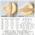 Silicone Breast Form Artificial Lightweight Spiral Silicone Fake Breast Prosthesis 100g 400g has Protective Cover