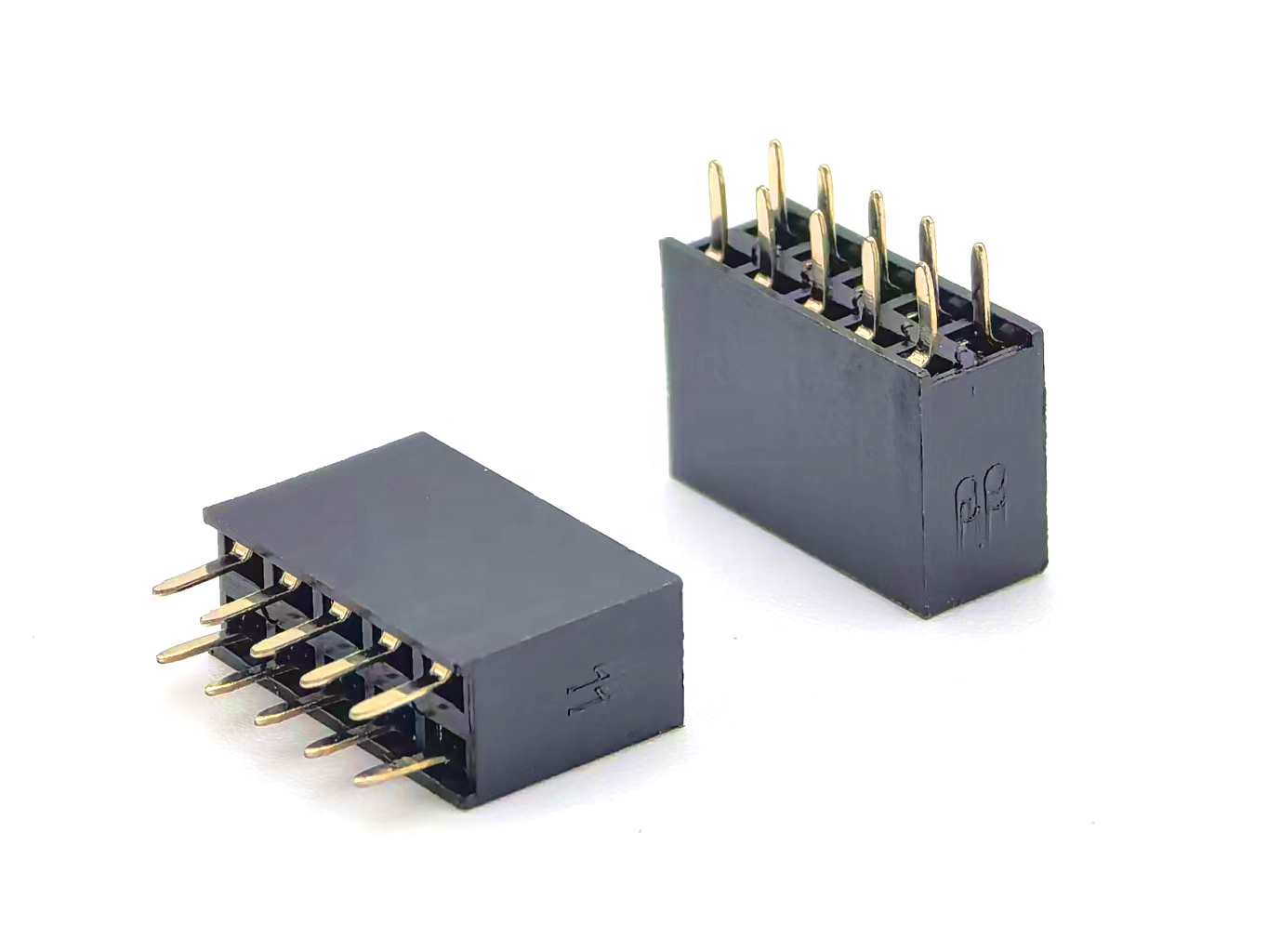 2.54mm Pitch Female Header Connector Dual Row Straight H8.5mm U-type 2*5P