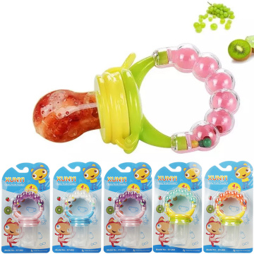 1Pcs Fresh Food Nibbler Baby Pacifiers Feeder Kids Fruit Feeder Nipples Feeding Safe Baby Supplies Nipple Teat Pacifier Bottles