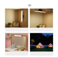 Creative Magnet LED Reading Lamp Stepless Dimmable Wall Lamp Built In USB Rechargeable Battery For Desk Studing Mirror Cabinet