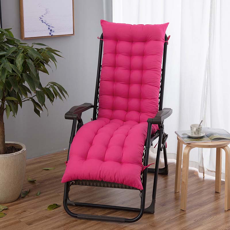 Outdoor Sun Lounger Garden Patio Recliner Mattress Chairs Pad Back Pain Relaxer Cushion for Elderly