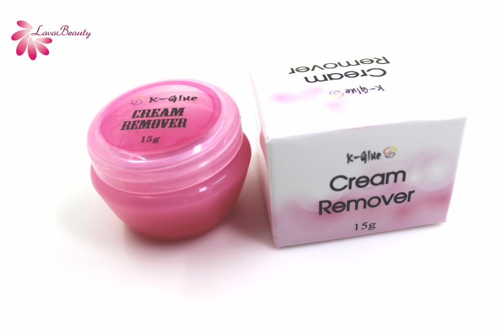 15g Original Korean K-glue Cream Remover Women Fake Eyelash Extensions Glue Remover Cream no stimulation Remove Gel Cream tools