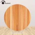 Allenjoy wooden floor circle round backdrops stripe tree texture wedding event party curtains photography backgrounds banner