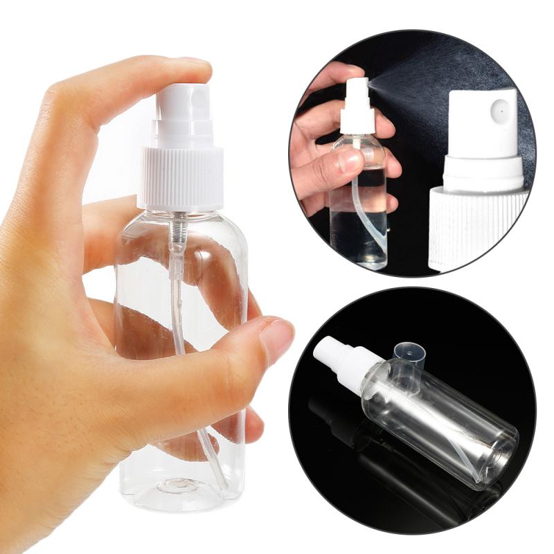 Vacclo 1pc PET 10ml-250ml Spray Bottle Cosmetic Perfume Fine Mist Bottle Portable Spray Bottle Travel Home Plant Watering Bottle