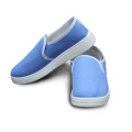 Canvas PU Anti-static Shoes Anti-dust Work Shoes Soft and Comfortable Thick Bottom Safety Shoes