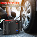 UTRAI Jump Starter 4 in 1 Pump Air Compressor 2000A 24000mAh Power Bank 12V Digital Tire Inflator 150PSI Emergency Battery Boost