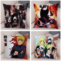 Cartoon Pliiows Covers Super Soft Short Plush NARUTO Pillowcase Cushion Cover for Sofa Home Car 45x45cm Decor Anime Pillow Case