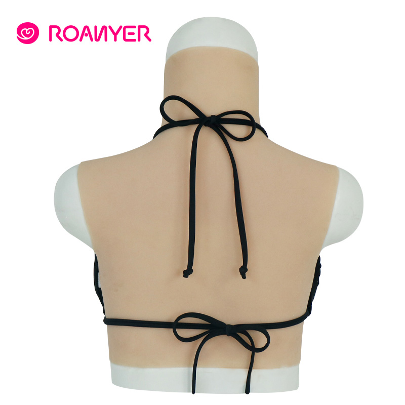 Roanyer crossdress artificial silicone big breast forms fake Boobs E Cup for crossdresser pechos shemale transgender drag queen