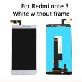 For 5.5″ Xiaomi Redmi note 3 display in Mobile Phone LCDs +Frame pantalla note 3 LCD Assembly Parts screen