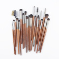 1 piece Foundation Powder Makeup brush Face Natural wood Buffing Highlight Eye shadow concealer detail Make up brushes eyebrow