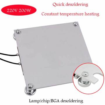 Led lamp bead desoldering station Preheating plate for heating plate LCD lamp strip desoldering BGA chip repair thermostat heat