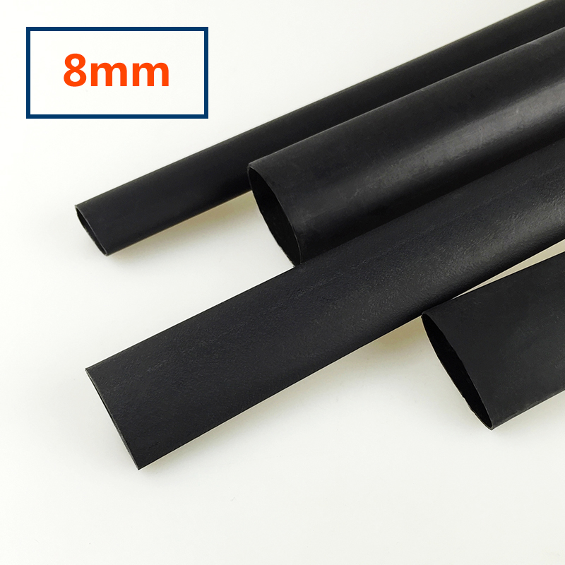 1.22meter/lot 8mm 4:1 Heat Shrink Tube Dual Wall Tubing with thick Glue heatshrink Adhesive Lined Sleeve Wrap Wire Cable kit