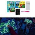 1 Set Florescent Light Drawing Board Children Early Educational Drawing Tablet Kids Graffiti Toy M