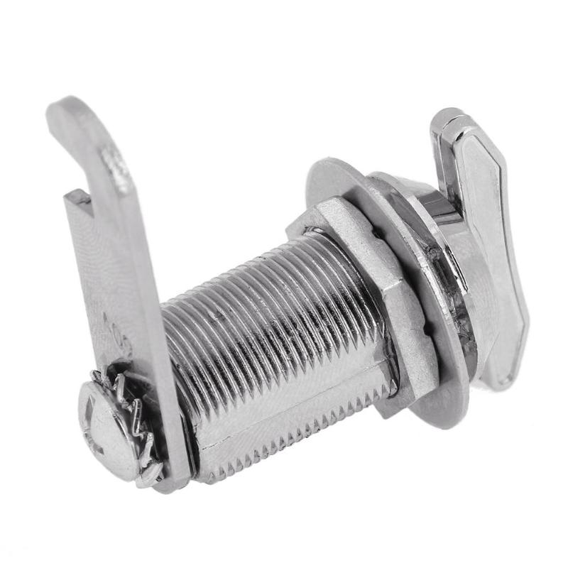 16/20/25 / 30mm Mailbox Cabinet Tool Box Zinc Alloy Keyless Lock Cam Lock for Boat bus door Closet Screw Hand Hardware and Tools