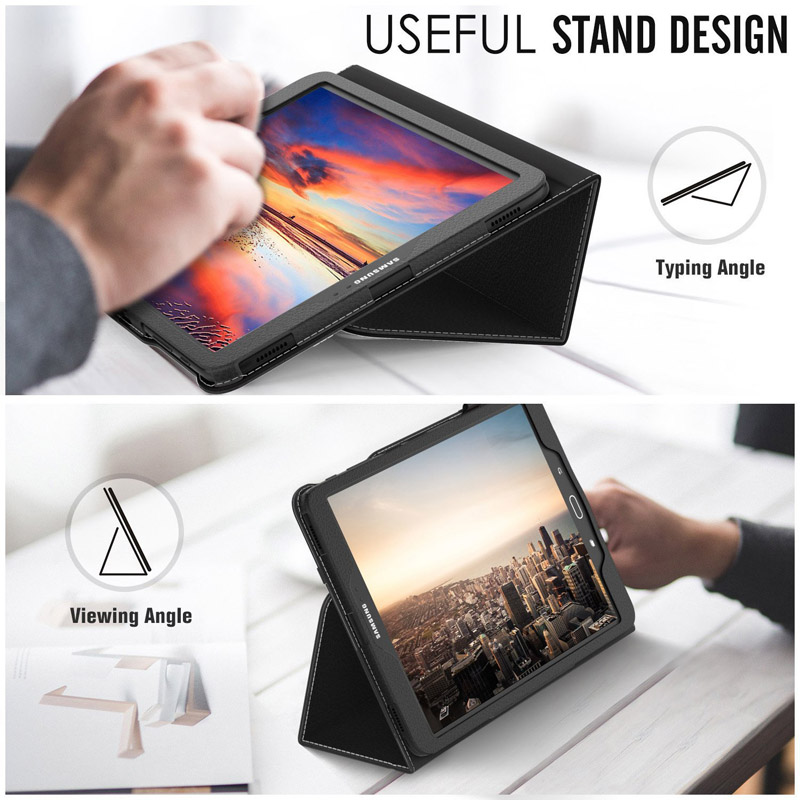 For Samsung Galaxy Tab S3 9.7 T820 T825 Case Folio Flip PU Leather Funda Cover Tab S3 9.7 T820 Stand Pencil Holder Fit Tablet