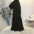 black abaya set