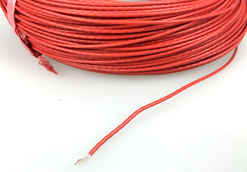 All lengths 5m to 100m 0.3 Ohm/m Electric heating wire 12V 24V 36V 48V can use for Blanket and Car Heating Seat