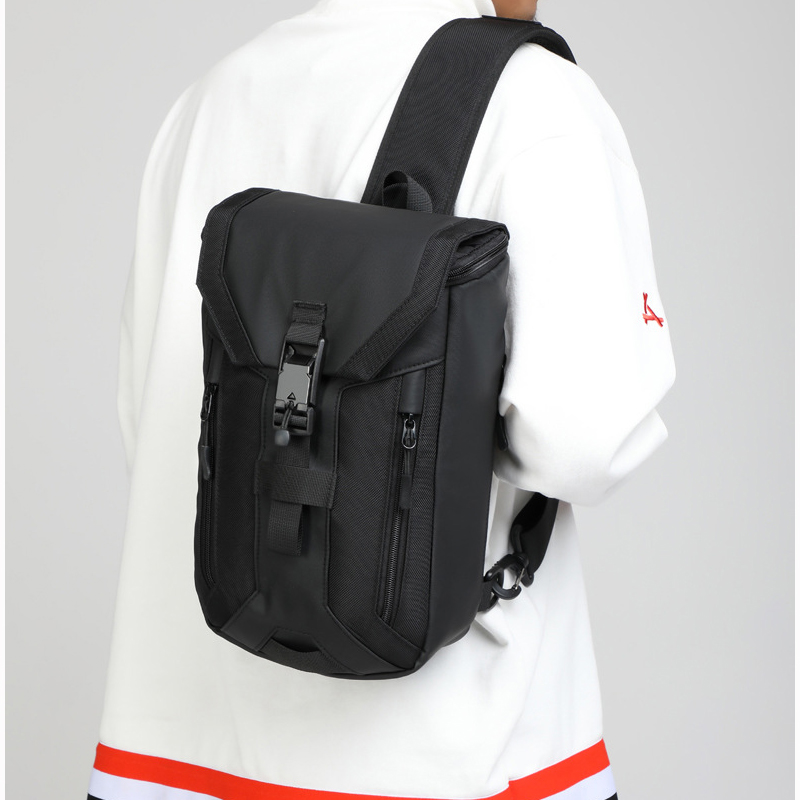 OZUKO Brand 2020 New Men Anti-theft Crossbody Bag 9.7 inch IPAD High Quality Waterproof Male Sling Shoulder Messenger Bag Chest
