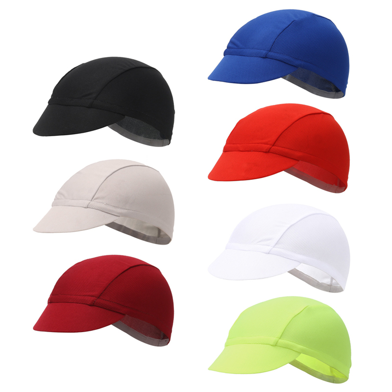 Solid Color Small Cloth Cap Cycling Outdoor Cycling Sport Cap Cycling Outdoor Sport Cap Man Woman Breathable UV Proof Riding Hat