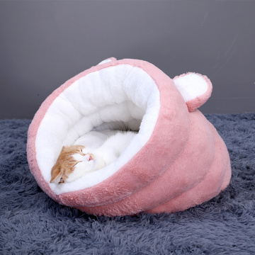 HOOPET Cat Bed Pet House for Cats Products for Pets Soft Cat Dog Bed For Small Dogs Winter Warm Sleeping Beds Puppy Kitten Nest