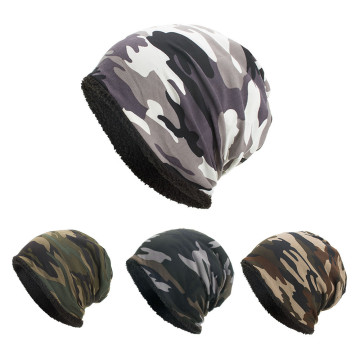 Women Men Warm Baggy Camouflage Crochet Winter Wool Ski Beanie Skull Caps Hat Apparel Accessories Beanies Hat in stock #25