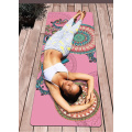 72"x26"x6mm Yoga Mat Natural Suede Breathable Non-Slip TPE Bottom Fitness Gymnastics Dance Exercise Mat Pilates Family cushion