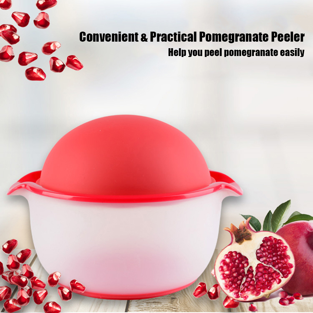 Silicone Pomegranate Peeler Machine Kitchen Fruit Tools Quickly Pomegranate Peeling Bowl Practical Kitchen Accessories