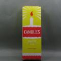 38g taobao White Candle for Diwali Diya Design