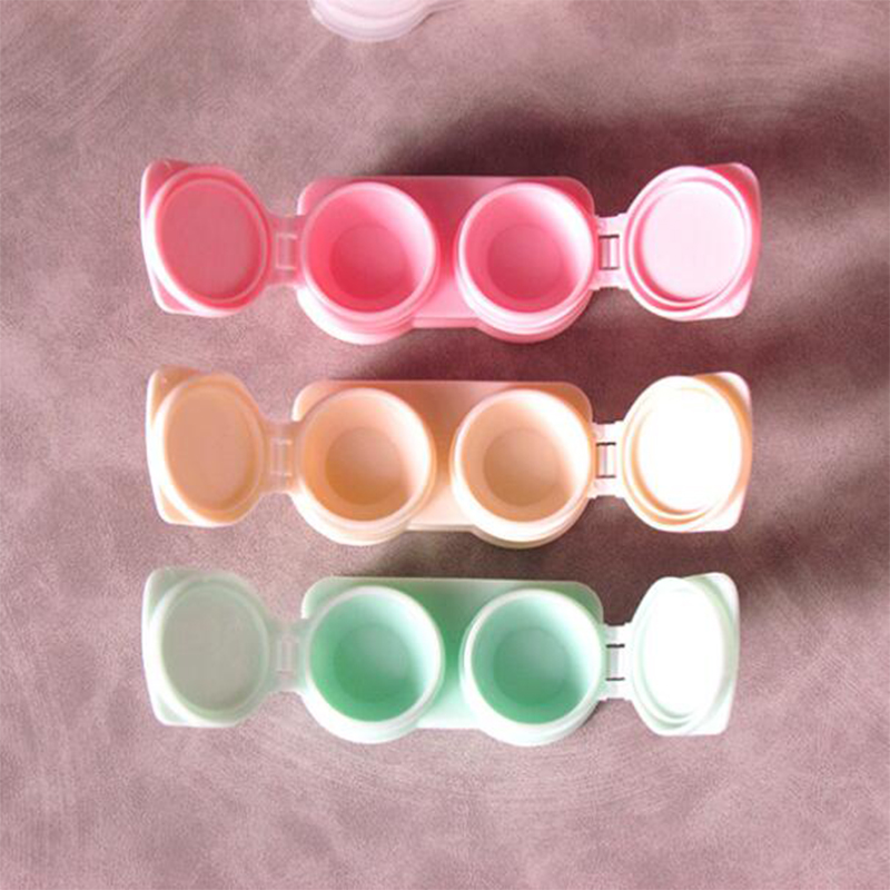 Glasses Cosmetic Contact Lenses Box Contact Lens Case for Eyes Travel Kit Holder Container Travel Accessaries For Women Girl