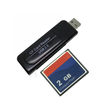 industrial Compact Flash CF Card with USB2.0 card reader 64MB 128MB 256MB 1GB 2GB + cf Card 2.0 reader