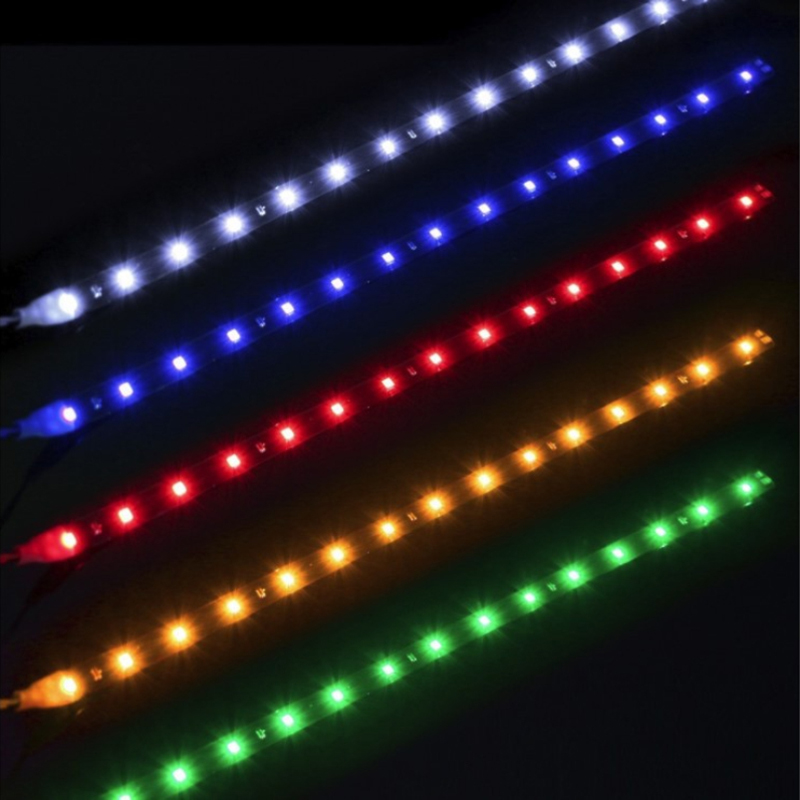 LED Strip Car Lightings Decorative Lamp Светодиодная Лента Car Decor LED Light Atmosphere Light Car Accessory