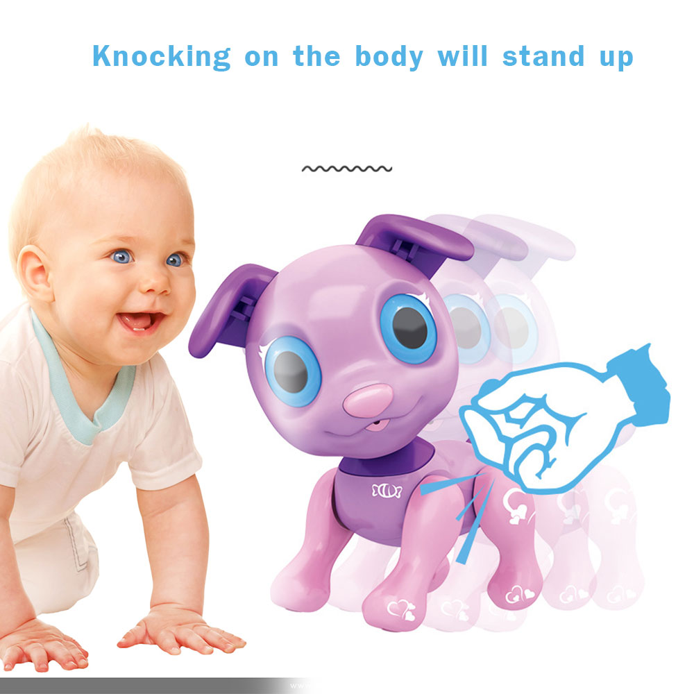 Kid Toy Child Robot Dog Pet Toy Interactive Smart Kids Robotic Pet Dog Walking Touch-sense Music Toy Educational Toy for Kid