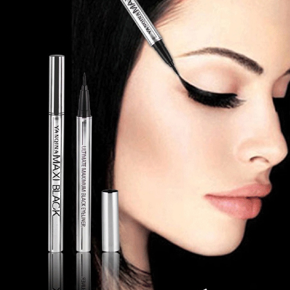 1 Pcs New Black Liquid Eyeliner Long-lasting Waterproof Eye Liner Pencil Pen Women Makeup Cosmetic Beauty Tools