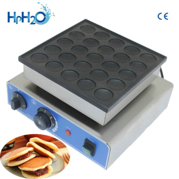 CE approved 110V/220V commercial 25pcs Mini Pancake Machine Poffertjes Grill Dutch Waffle Maker l pancake machine baker
